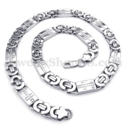 Cadena De Collar De Titanio Para Hombre De Moda