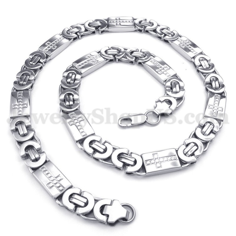 Cadena De Collar De Titanio Para Hombre De Moda