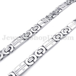 Cadena De Collar De Titanio Para Hombre De Moda