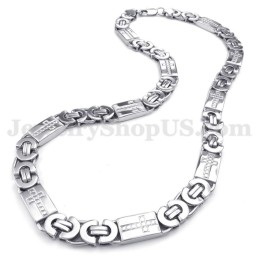 Cadena De Collar De Titanio Para Hombre De Moda