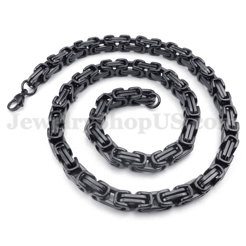 Cadena De Collar De Titanio Para Hombre De Nuevo Estilo