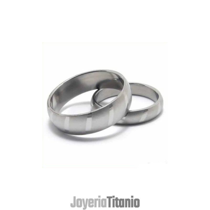 Anillo De Titanio Abovedado Unisex De 6 Mm Anillo De Titanio Abovedado Unisex De 6 Mm