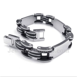 Pulsera De Caucho De Titanio Para Hombre