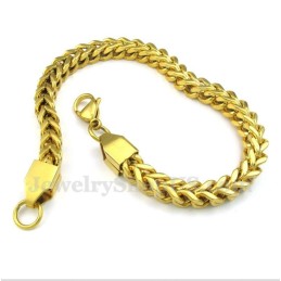 Pulsera De Titanio Negra Para Hombre