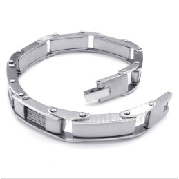 Pulsera De Cable De Titanio Para Hombre