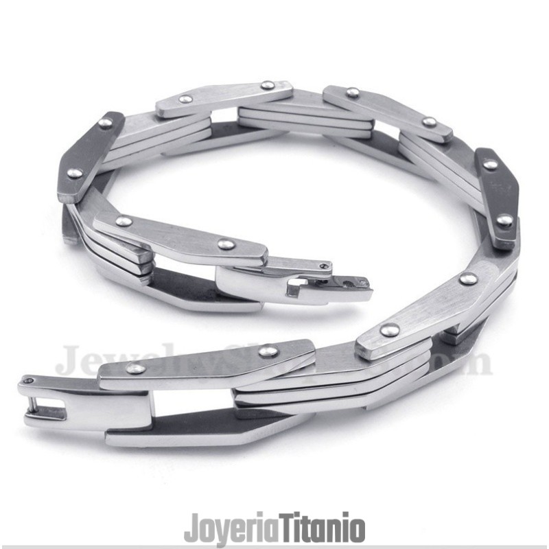 Pulsera De Titanio Para Hombre