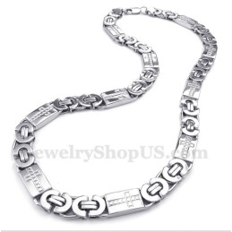 Collar De Cruz De Titanio Para Hombre