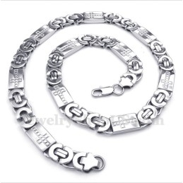 Collar De Cruz De Titanio Para Hombre