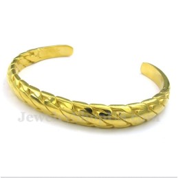 Pulsera De Oro Fundido De Titanio Para Hombre