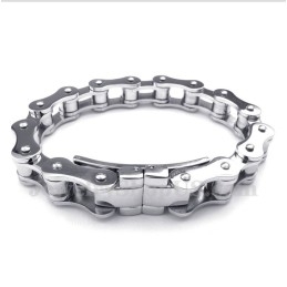 Pulsera De Cadena De Bicicleta De Titanio Para Hombre