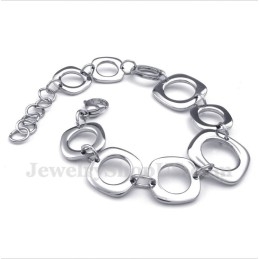 Pulsera Redonda De Titanio Para Hombre