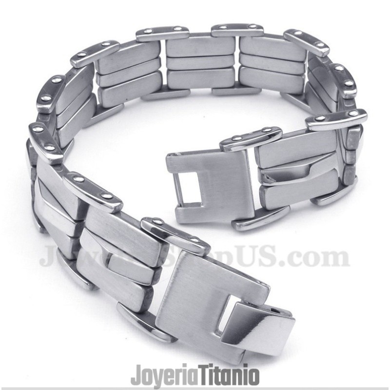 Pulsera De Titanio Para Hombre