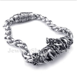 Pulsera De Titanio Fundido Para Hombre