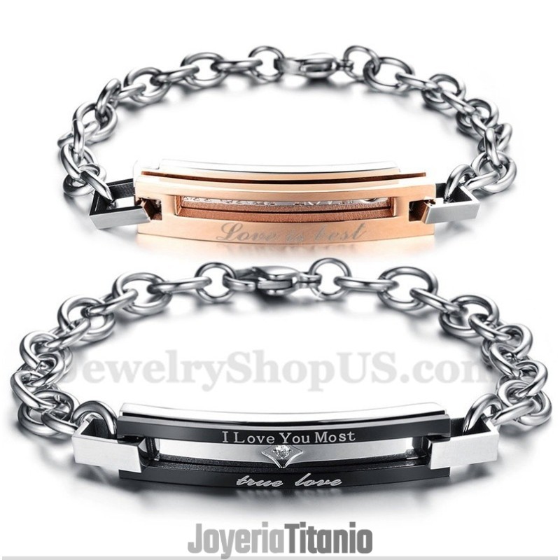 Pulsera De Titanio Para Hombre