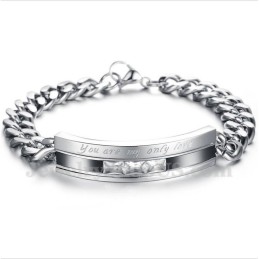 Pulsera De Titanio Para Hombre