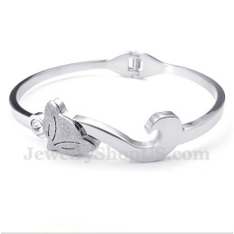Pulsera De Zorro De Titanio Para Hombre
