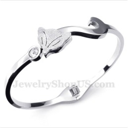 Pulsera De Zorro De Titanio Para Hombre