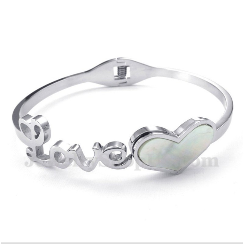 Pulsera De Amor De Titanio Para Hombre
