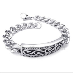 Pulsera De Titanio Fundido Para Hombre