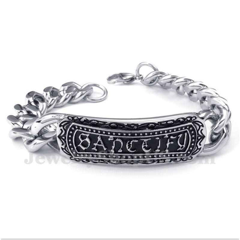 Pulsera De Titanio Fundido Para Hombre
