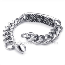Pulsera De Titanio Fundido Para Hombre
