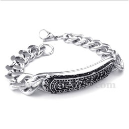 Pulsera De Titanio Fundido Para Hombre