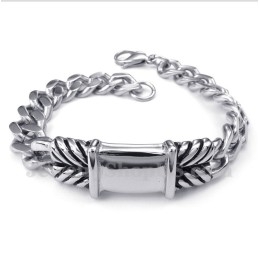 Pulsera De Titanio Fundido Para Hombre