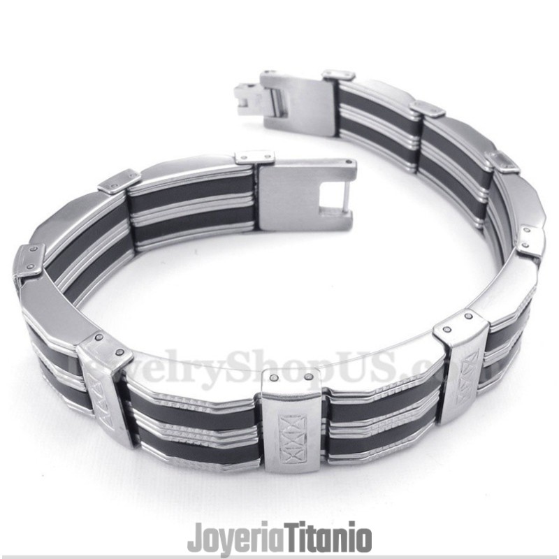 Pulsera De Titanio Para Hombre