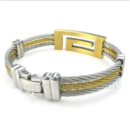 Pulsera De Cable De Titanio Para Hombre