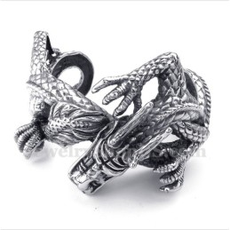 Pulsera De Dragón De Titanio Fundido Para Hombre