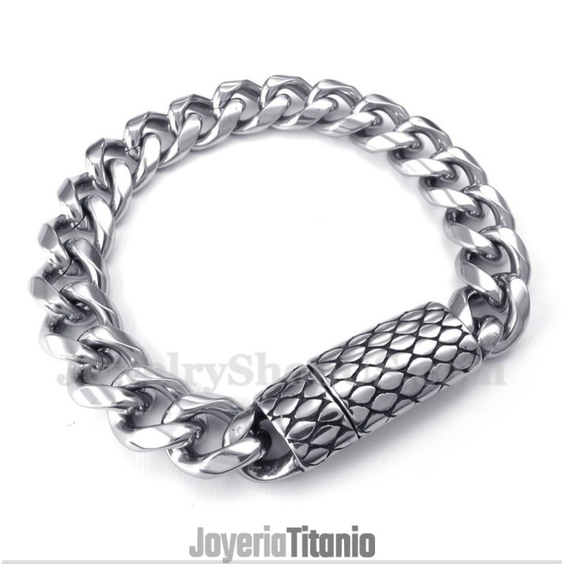 Pulsera Magnética De Titanio Para Hombre