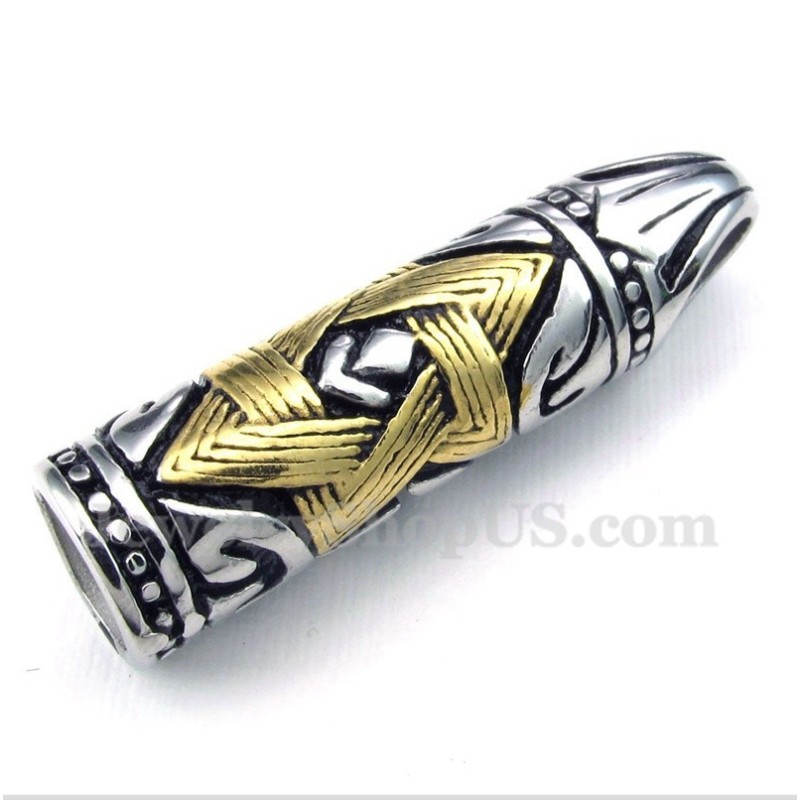 Colgante De Nudo Celta De Titanio Para Hombre Con Cadena Gratis