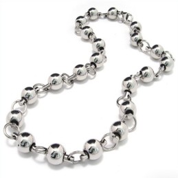 Collar De Cuentas De Titanio De 20,1 Pulgadas 8075