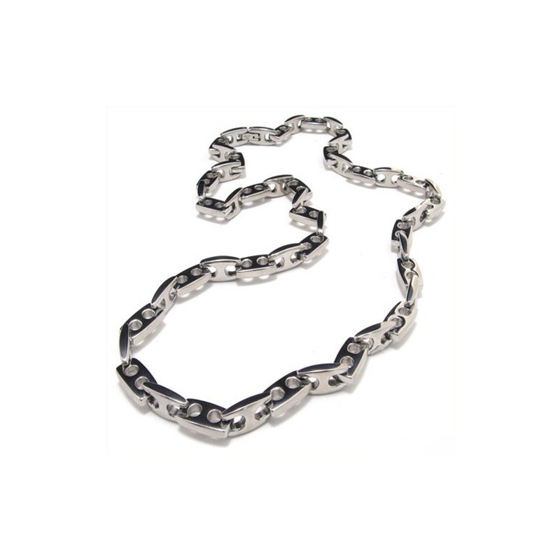 Collar De Cadena De Ancla De Titanio De 20,1 Pulgadas 8083
