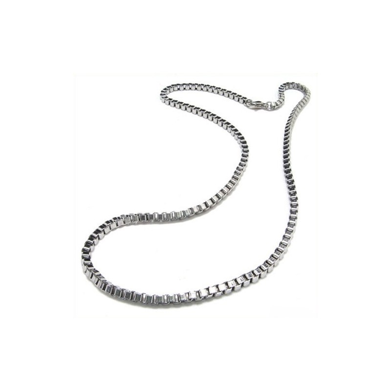 Collar De Titanio Y Plata De 20,1 Pulgadas 8092