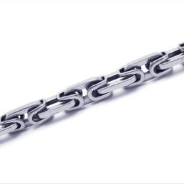Collar Delicado De Titanio Y Plata De 21,3 Pulgadas