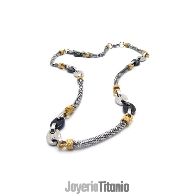 Collar De Titanio De 22,4 Pulgadas Con Cierre De Presión