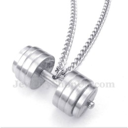 Colgante De Titanio Para Hombre Con Cadena Gratis