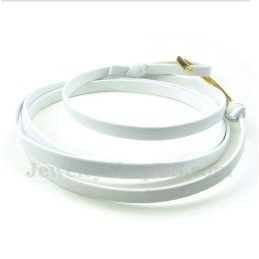 Pulsera De Cuero De Titanio Para Hombre