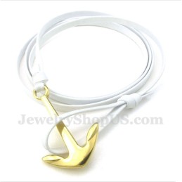 Pulsera De Cuero De Titanio Para Hombre