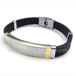 Pulsera De Caucho De Titanio Para Hombre