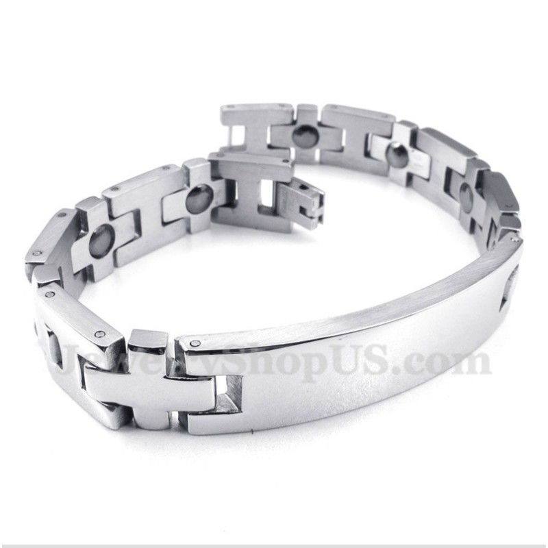 Pulsera Magnética De Titanio Para Hombre