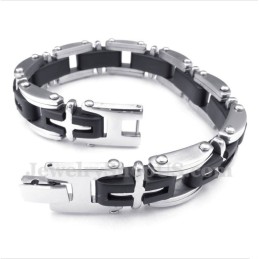 Pulsera De Cruz De Titanio Para Hombre