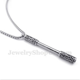 Colgante De Titanio Para Hombre Con Cadena Gratis