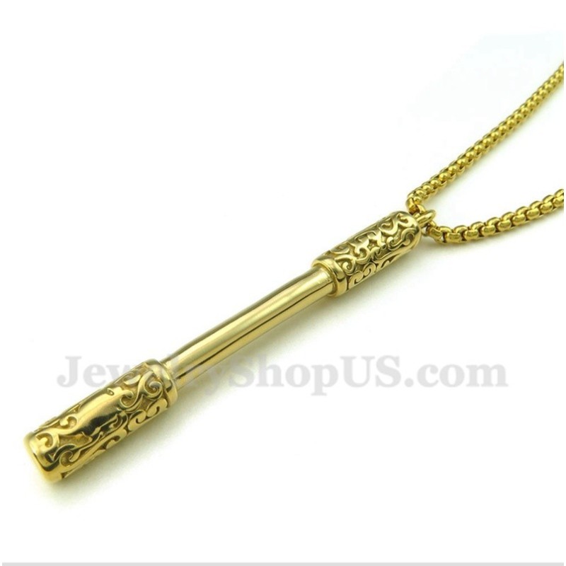 Colgante De Titanio Para Hombre Con Cadena Gratis