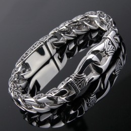 Pulsera Elegante De Titanio Para Hombre A La Venta