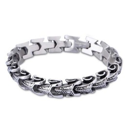 Pulsera De Cadena De Titanio Para Hombre