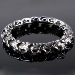 Pulsera De Cadena De Titanio Para Hombre
