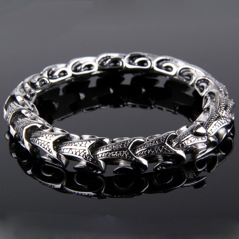 Pulsera De Cadena De Titanio Para Hombre Pulsera De Cadena De Titanio Para Hombre