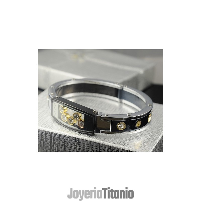 Pulseras De Diamantes De Titanio Para Hombre